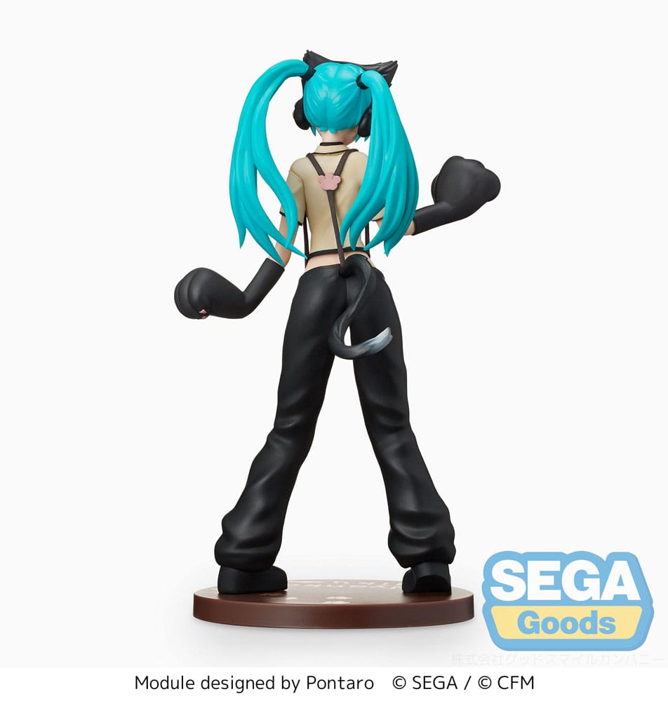 HATSUNE MIKU PROJECT DIVA ARCADE FUTURE TONE SPM PVC STATUE HATSUNE MIKU KITTY C P058290