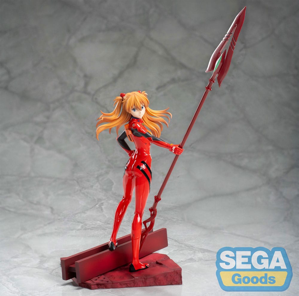 Evangelion: 3.0+1.0 Thrice Upon a Time Luminasta PVC Statue Asuka Shikinami Langley x Spear of Longinus 20 cm P058343