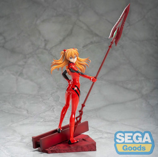 Evangelion: 3.0+1.0 Thrice Upon a Time Luminasta PVC Statue Asuka Shikinami Langley x Spear of Longinus 20 cm P058343