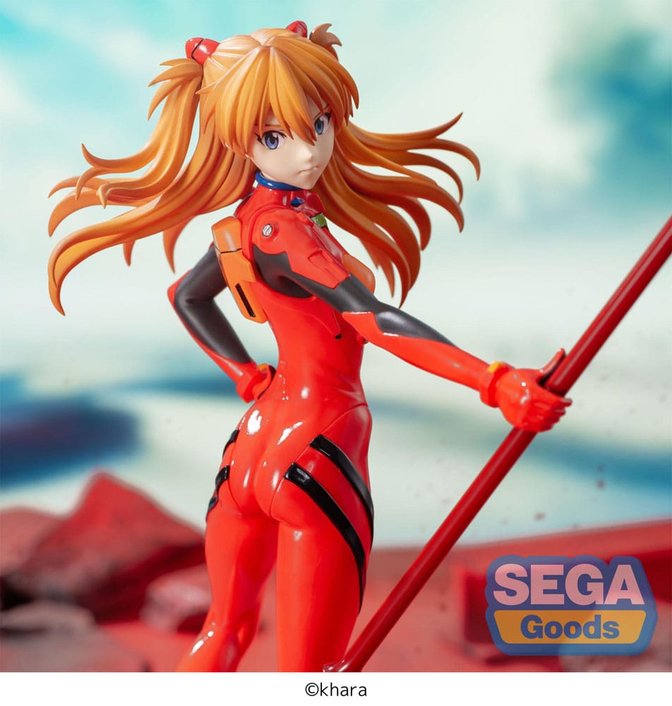 Evangelion: 3.0+1.0 Thrice Upon a Time Luminasta PVC Statue Asuka Shikinami Langley x Spear of Longinus 20 cm P058343