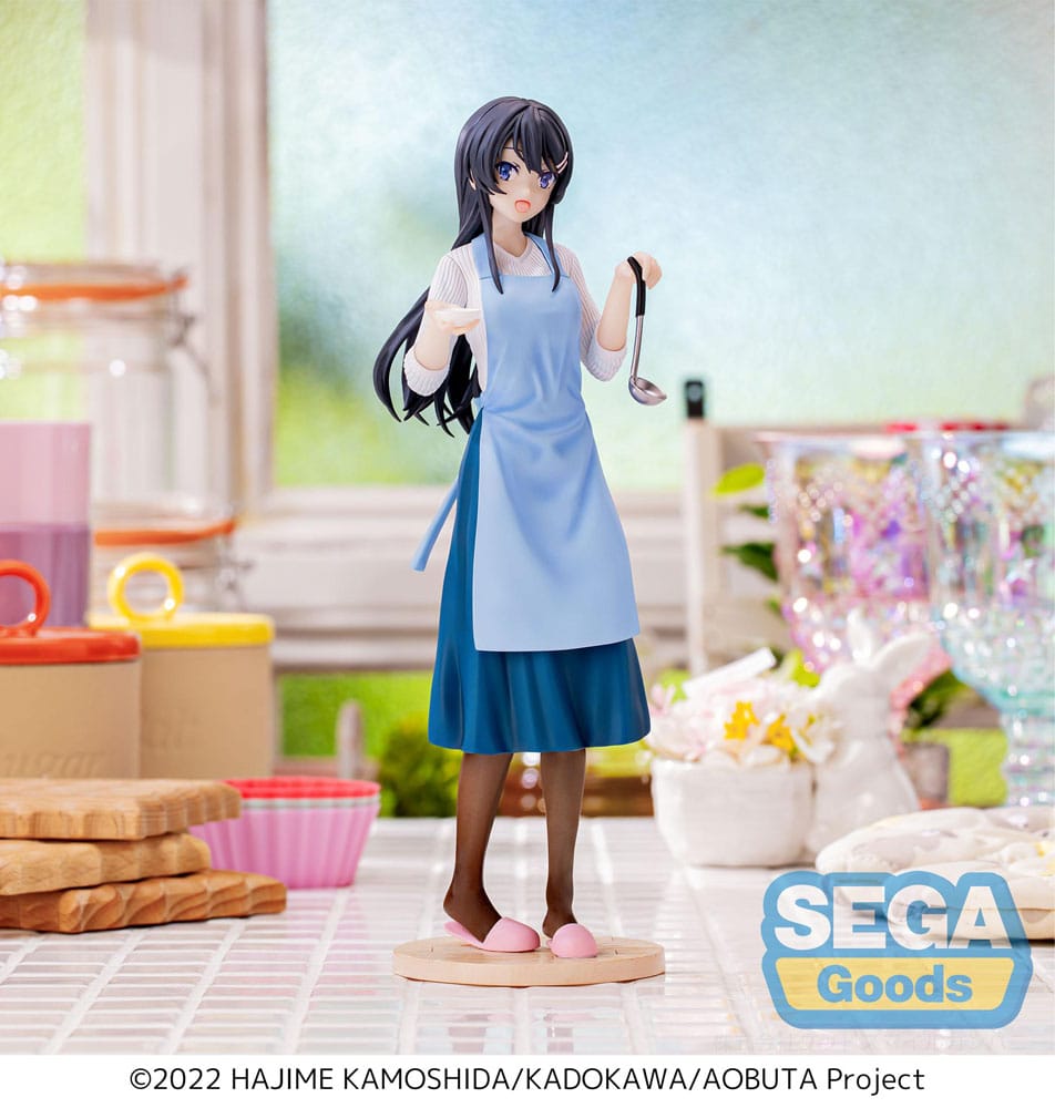 Rascal Does Not Dream of Bunny Girl Senpai Luminasta PVC Statue Mai Sakurajima Apron 14 cm P058347