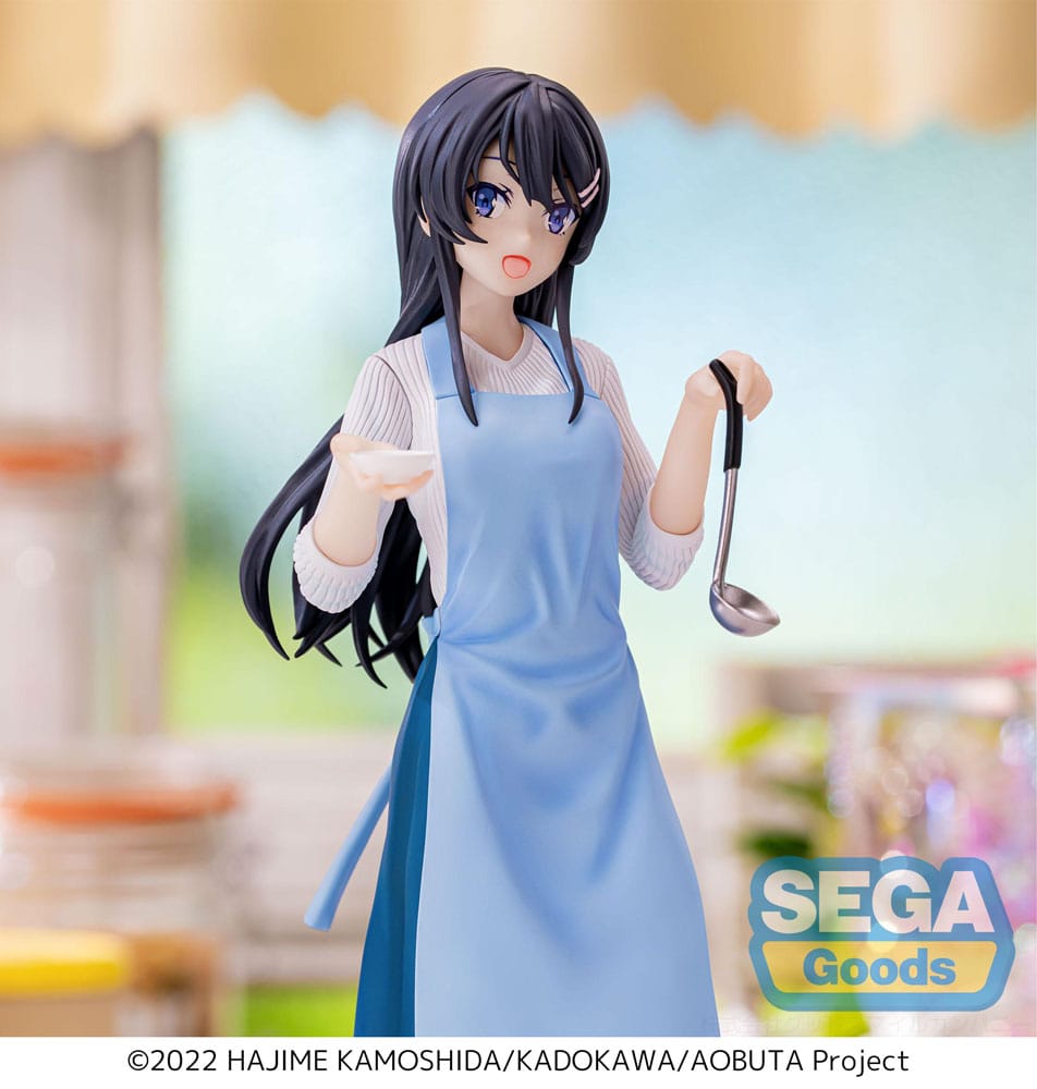 Rascal Does Not Dream of Bunny Girl Senpai Luminasta PVC Statue Mai Sakurajima Apron 14 cm P058347