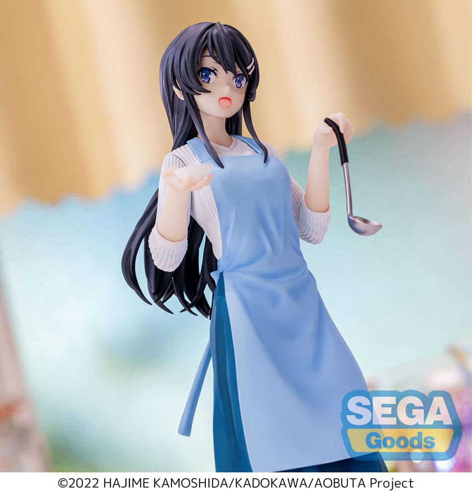 Rascal Does Not Dream of Bunny Girl Senpai Luminasta PVC Statue Mai Sakurajima Apron 14 cm P058347