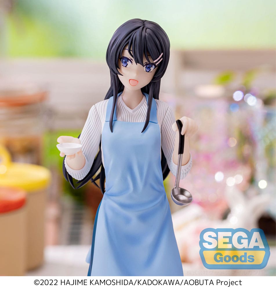 Rascal Does Not Dream of Bunny Girl Senpai Luminasta PVC Statue Mai Sakurajima Apron 14 cm P058347