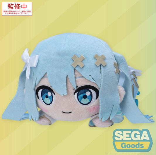 COLORFUL STAGE! The Movie: A Miku Who Can't Sing Nesoberi Lay-Down Plush Figure Hatsune Miku Unshuttered Sekai 16 cm P058394