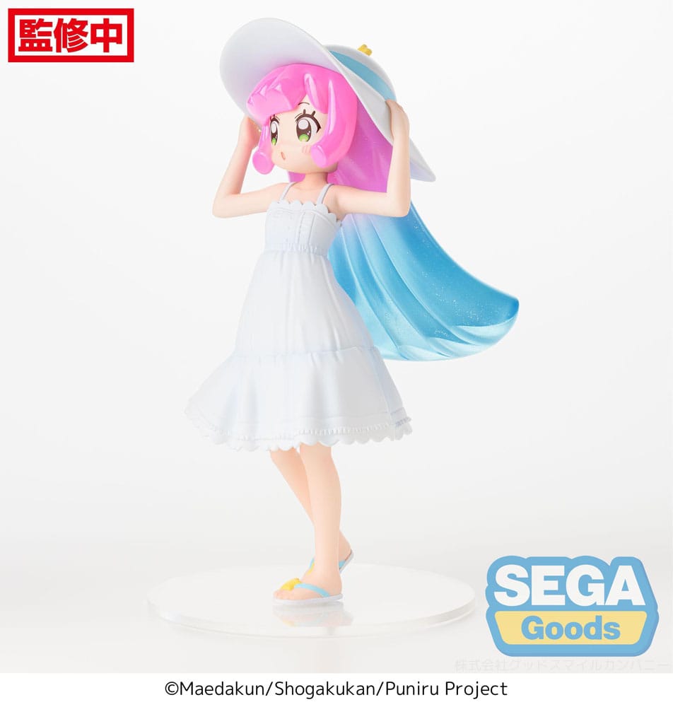 Puniru is a Kawaii Slime Luminasta PVC Statue Puniru A Kawaii Me in the Cool Summer Resort 18 cm P058403