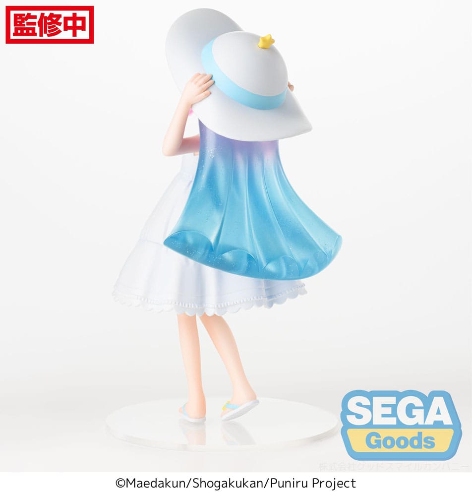 Puniru is a Kawaii Slime Luminasta PVC Statue Puniru A Kawaii Me in the Cool Summer Resort 18 cm P058403