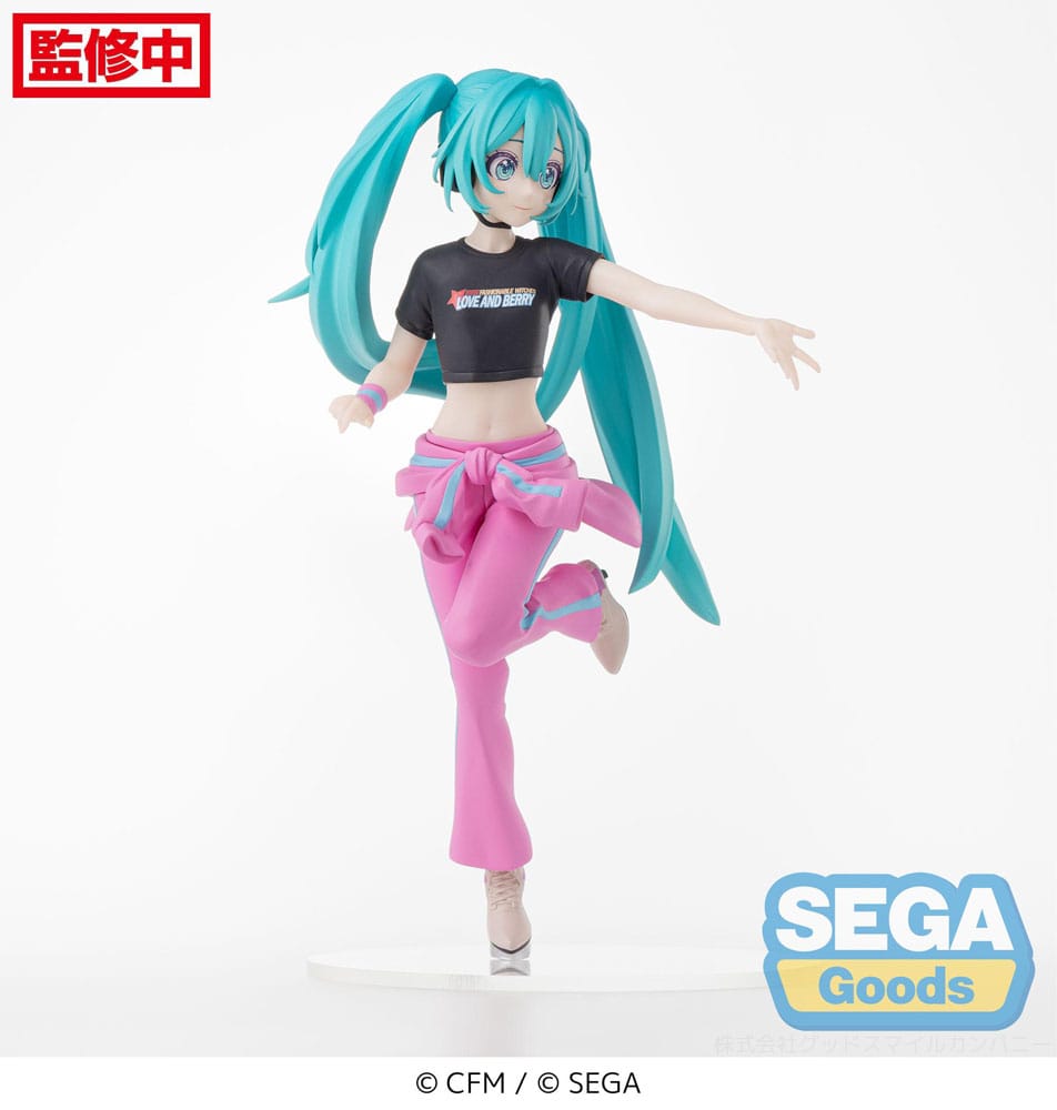 Hatsune Miku x Love and Berry Dress Up and Dance! Desktop x Decorate Collections PVC Statue Hatsune Miku Berry Costume Ver. 17 cm P058407