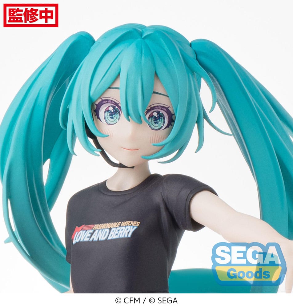 Hatsune Miku x Love and Berry Dress Up and Dance! Desktop x Decorate Collections PVC Statue Hatsune Miku Berry Costume Ver. 17 cm P058407