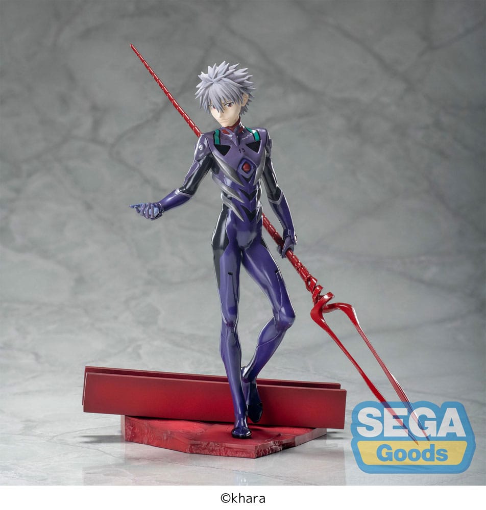 Evangelion: 3.0+1.0 Thrice Upon a Time Luminasta PVC Statue Kaworu Nagisa x Spear of Longinus 21 cm P058414