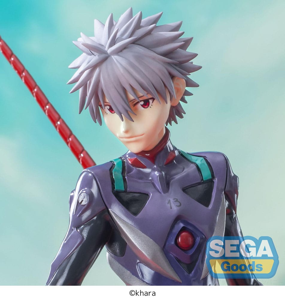 Evangelion: 3.0+1.0 Thrice Upon a Time Luminasta PVC Statue Kaworu Nagisa x Spear of Longinus 21 cm P058414