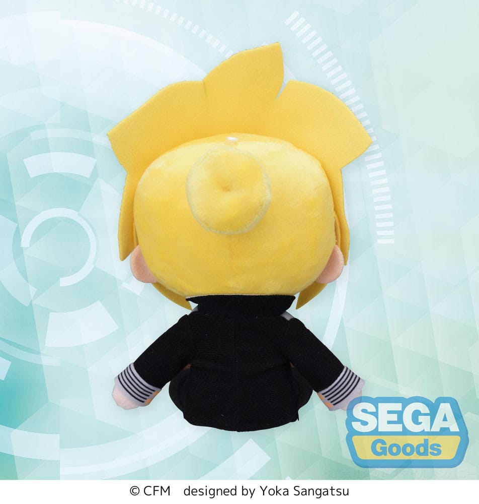Character Vocal Series 02: Kagamine Rin/Len Fuwa Petit Mini Plush Figure Kagamine Len Uniform Ver. (EX) 16 cm P058421
