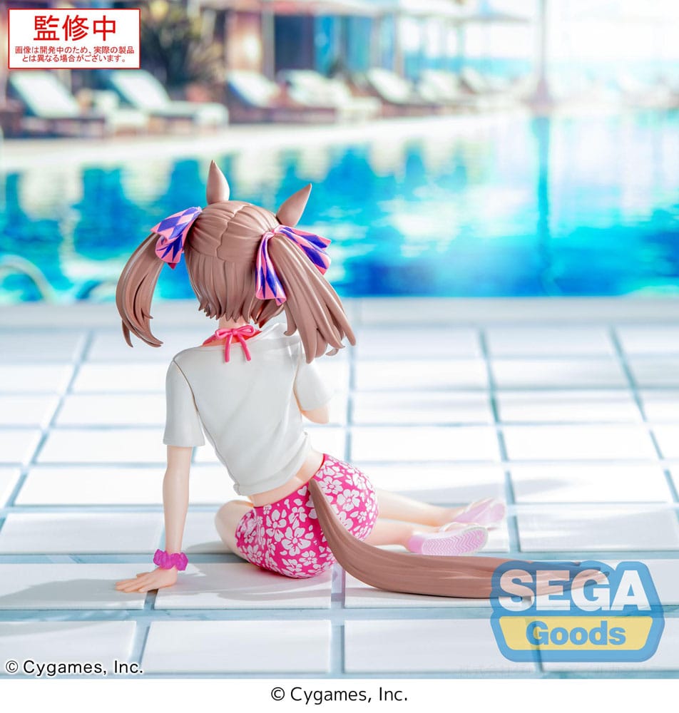 Uma Musume Pretty Derby Yumemirize PVC Statue Smart Falcon Gaze on Me! 14 cm