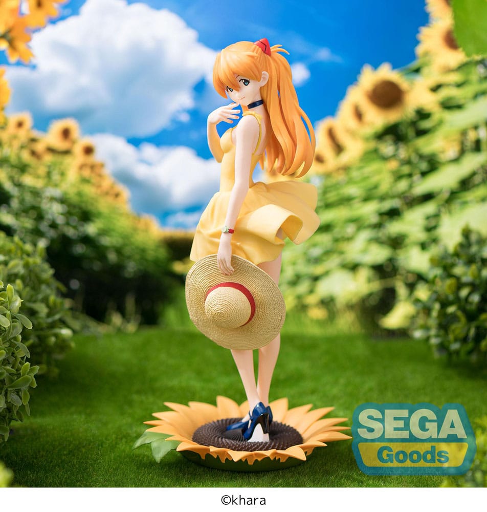 Rebuild of Evangelion Luminasta PVC Statue Asuka Summer Dress Ver. 2 24 cm P058434