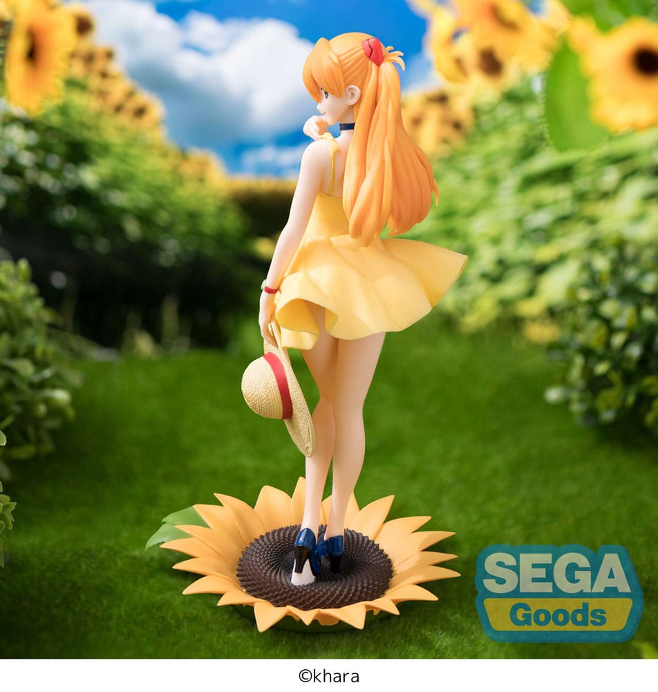Rebuild of Evangelion Luminasta PVC Statue Asuka Summer Dress Ver. 2 24 cm P058434