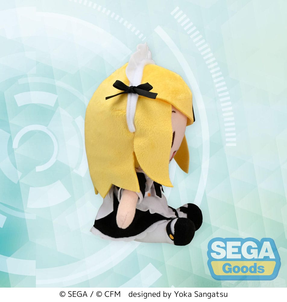 Hatsune Miku: Project DIVA Arcade Future Tone Fuwa Petit Plush Figure Kagamine Rin Maid Ver. (EX) 16 cm P058472