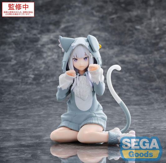 Re:Zero Starting Life in Another World Yumemirize PVC Statue Emilia Mofumofu Pack 11 cm P058488