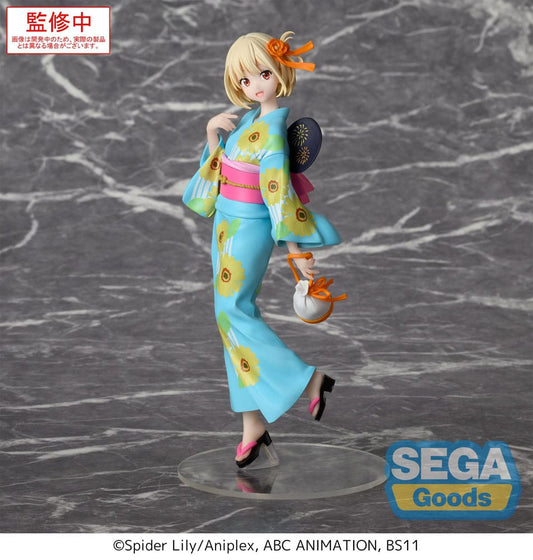 Lycoris Recoil Luminasta PVC Statue Chisato Nishikigi Festival in Yukata 19 cm P058491