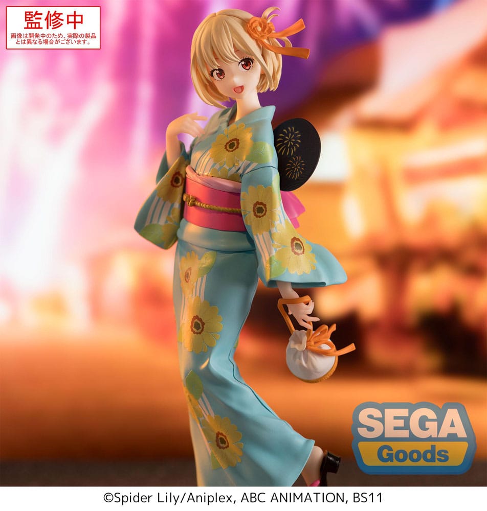 Lycoris Recoil Luminasta PVC Statue Chisato Nishikigi Festival in Yukata 19 cm P058491