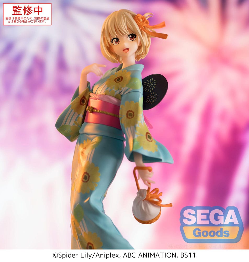 Lycoris Recoil Luminasta PVC Statue Chisato Nishikigi Festival in Yukata 19 cm P058491