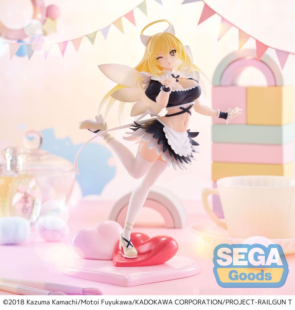 A Certain Scientific Railgun T Luminasta PVC Statue Misaki Shokuhou Fallen Angel Maid 20 cm P058505