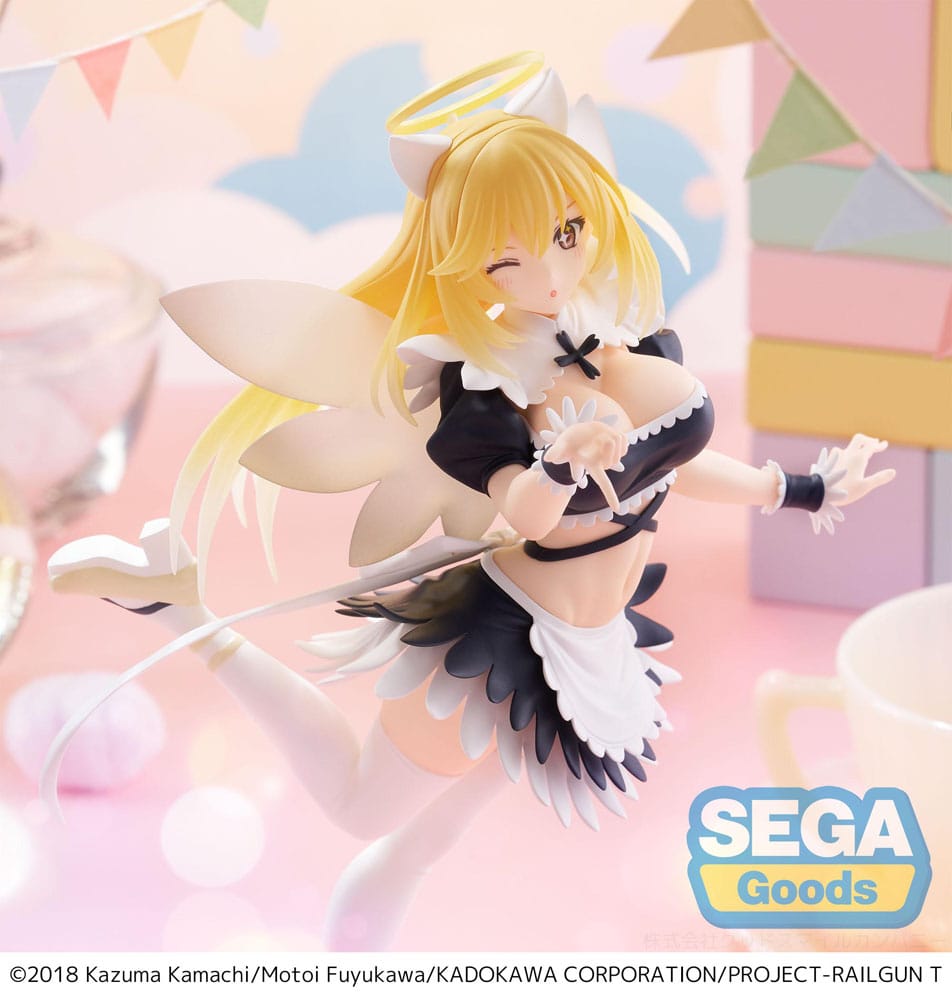 A Certain Scientific Railgun T Luminasta PVC Statue Misaki Shokuhou Fallen Angel Maid 20 cm P058505