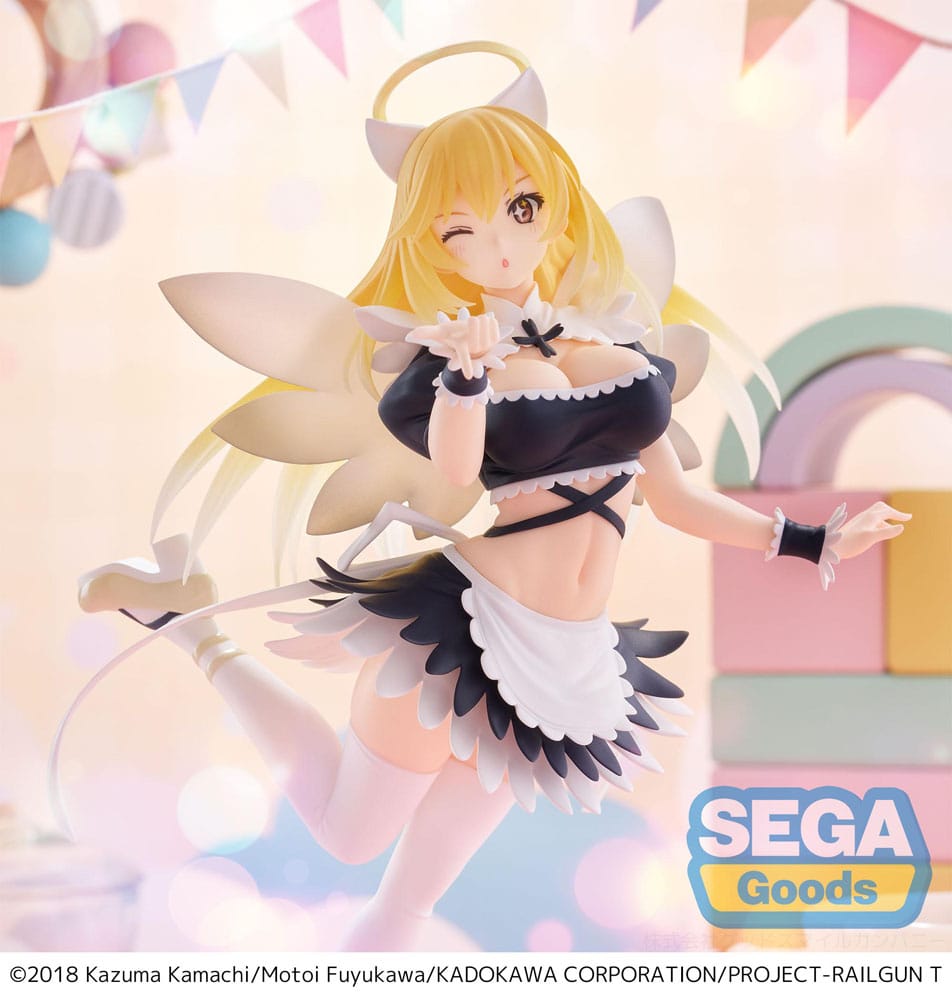 A Certain Scientific Railgun T Luminasta PVC Statue Misaki Shokuhou Fallen Angel Maid 20 cm P058505