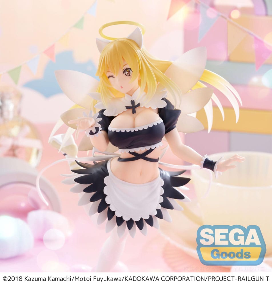 A Certain Scientific Railgun T Luminasta PVC Statue Misaki Shokuhou Fallen Angel Maid 20 cm P058505