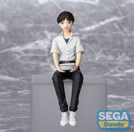 Rebuild of Evangelion PM Perching PVC Statue Shinji Ikari Evangelion New Theatrical Edition 14 cm P058513