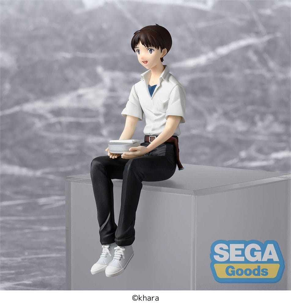 Rebuild of Evangelion PM Perching PVC Statue Shinji Ikari Evangelion New Theatrical Edition 14 cm P058513