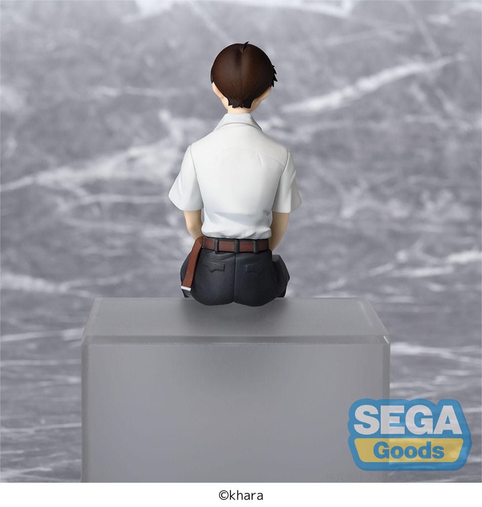 Rebuild of Evangelion PM Perching PVC Statue Shinji Ikari Evangelion New Theatrical Edition 14 cm P058513