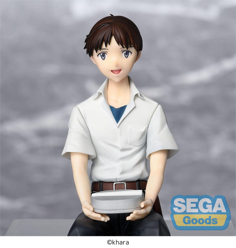 Rebuild of Evangelion PM Perching PVC Statue Shinji Ikari Evangelion New Theatrical Edition 14 cm P058513