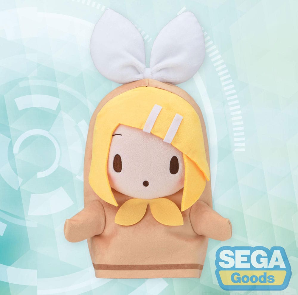 Character Vocal Series 02: Kagamine Rin/Len Fuwa Petit Plush Figure Haniwa Rin M 20 cm P067215