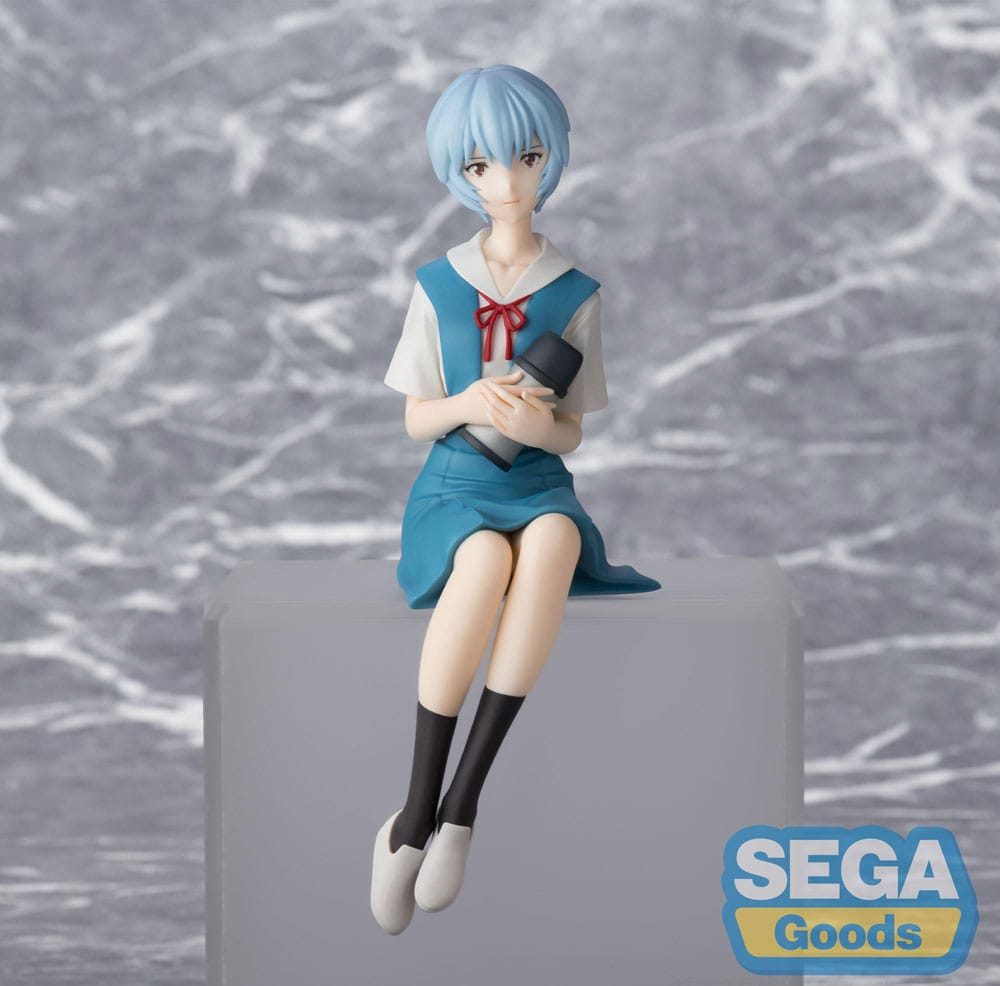 Rebuild of Evangelion PM Perching PVC Statue Rei Ayanami Evangelion New Theatrical Edition 14 cm P058537
