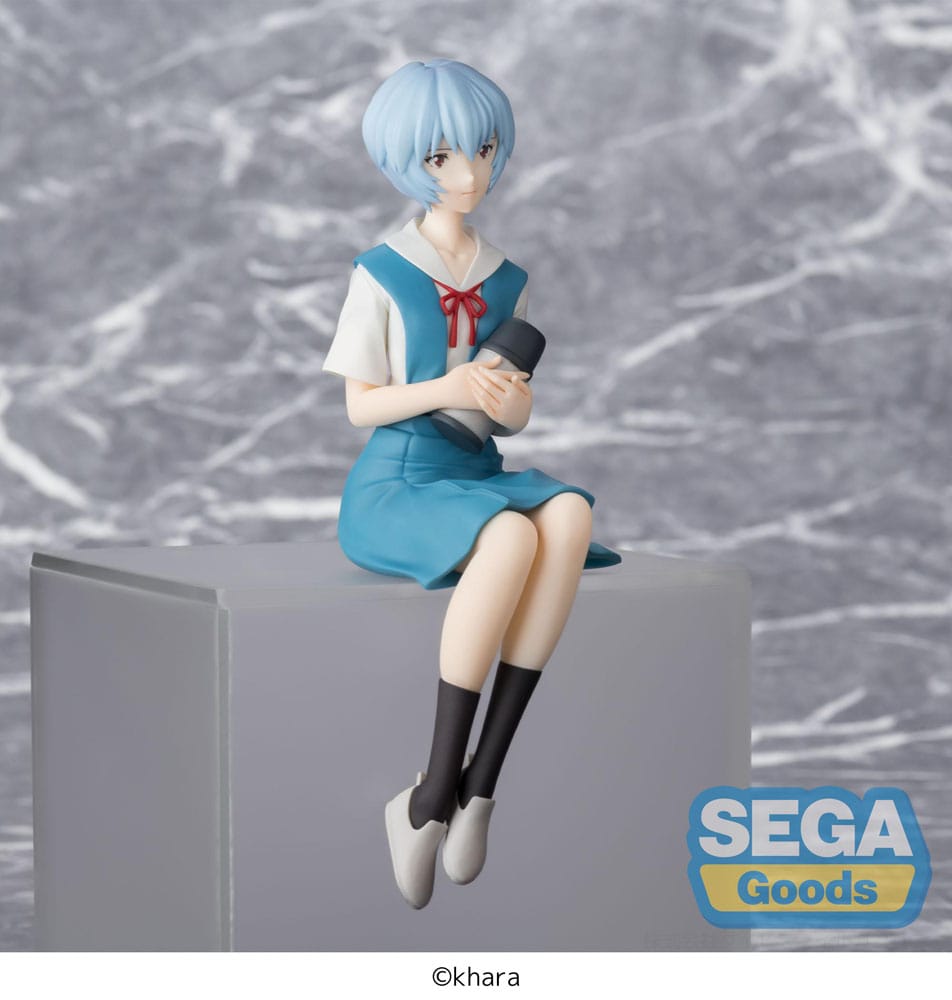 Rebuild of Evangelion PM Perching PVC Statue Rei Ayanami Evangelion New Theatrical Edition 14 cm P058537