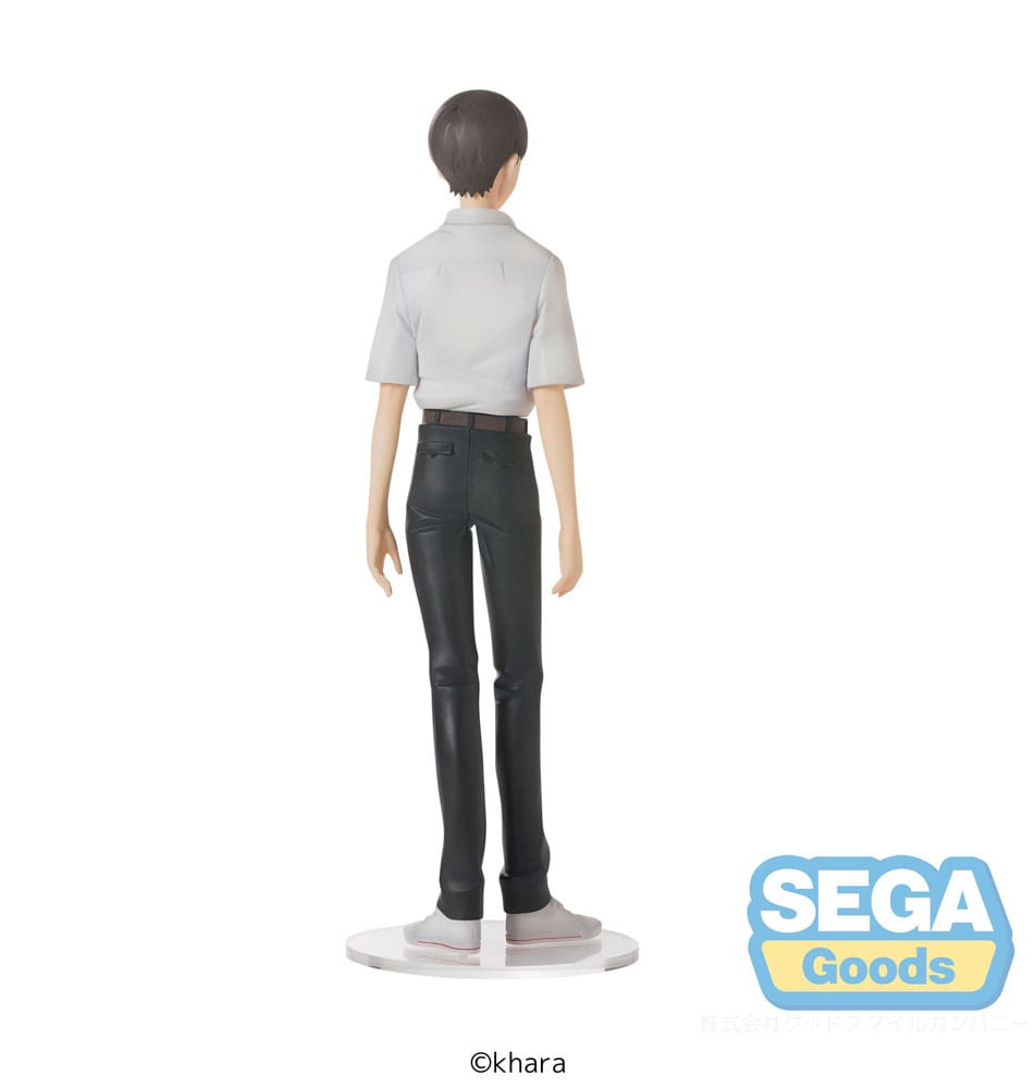 Rebuild of Evangelion High Premium PVC Statue Shinji Ikari Uniform Ver. Evangelion: New Theatrical Edition 22 cm