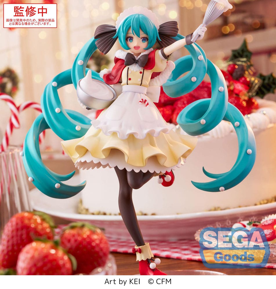 Character Vocal Series 01: Hatsune Miku Luminasta PVC Statue Hatsune Miku Christmas 2025 20 cm P058552