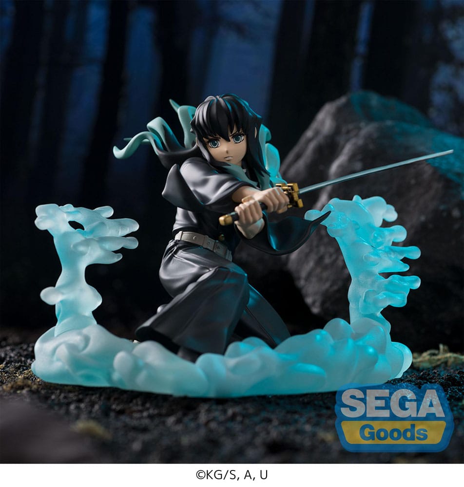Demon Slayer: Kimetsu no Yaiba Xross Link Anime PVC Statue Muichiro Tokito Hashira Training Arc 11 cm P067021