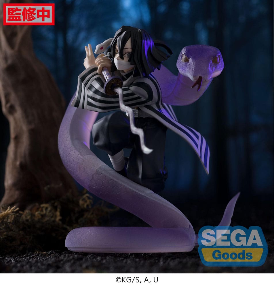 Demon Slayer: Kimetsu no Yaiba Xross Link Anime PVC Statue Obanai Iguro Hashira Training Arc 14 cm P067022