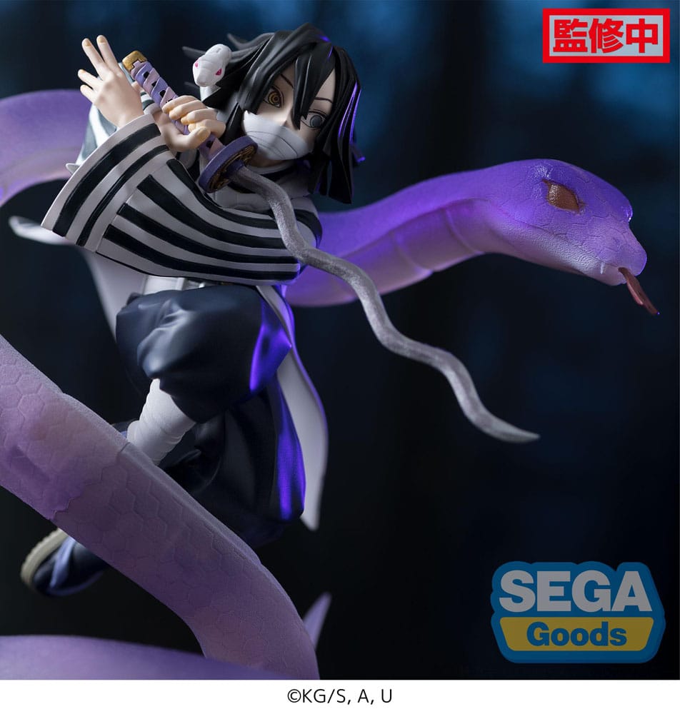 Demon Slayer: Kimetsu no Yaiba Xross Link Anime PVC Statue Obanai Iguro Hashira Training Arc 14 cm P067022