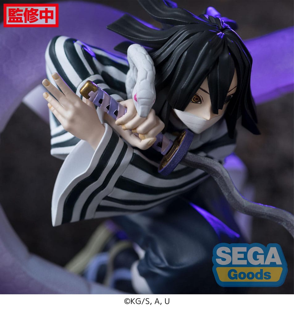 Demon Slayer: Kimetsu no Yaiba Xross Link Anime PVC Statue Obanai Iguro Hashira Training Arc 14 cm P067022