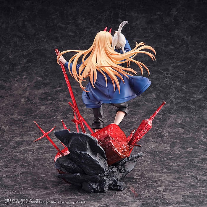 Chainsaw Man Statue 1/7 Power & Meowy 28 cm P058602
