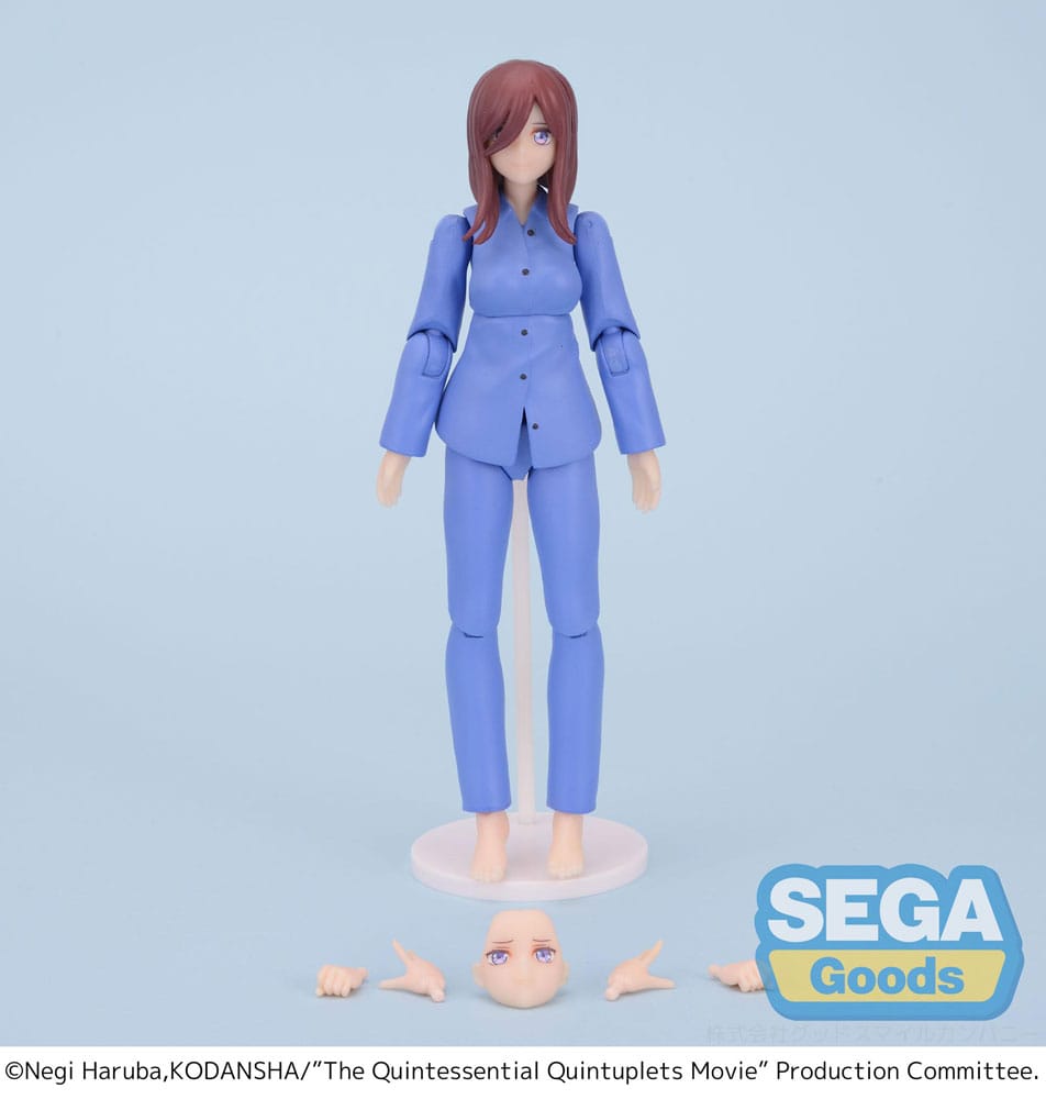 The Quintessential Quintuplets Action Figures Miku Nakano 15 cm P058608