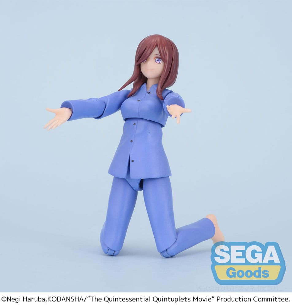 The Quintessential Quintuplets Action Figures Miku Nakano 15 cm P058608