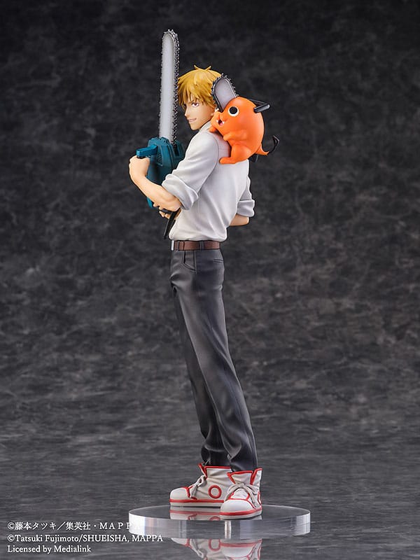Chainsaw Man S-Fire PVC Statue 1/7 Denji & Pochita 24 cm P058614