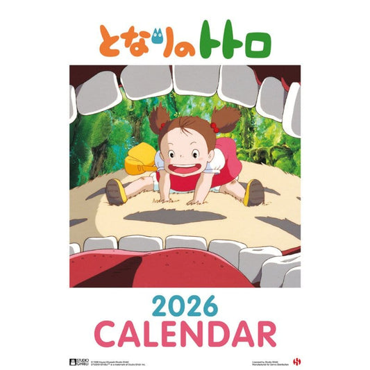 My Neighbor Totoro Calendar 2026 *English Version* P070990