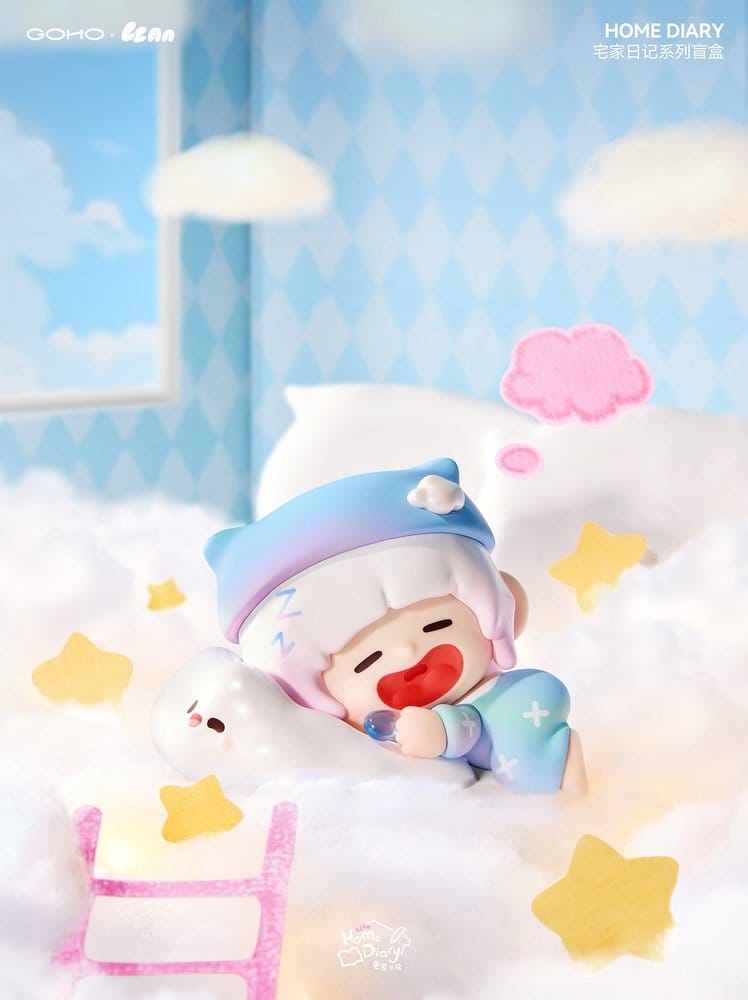 Original Character Trading Figures Blind Box 8-Pack Lazy Home Diary 9 cm P074207