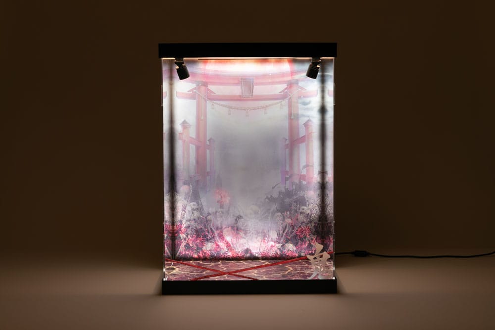 SHINSAI Acrylic Display Case with Lighting Inbina Rasethuhime Saki M Edition 39 cm P058681