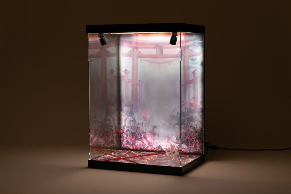 SHINSAI Acrylic Display Case with Lighting Inbina Rasethuhime Saki M Edition 39 cm P058681