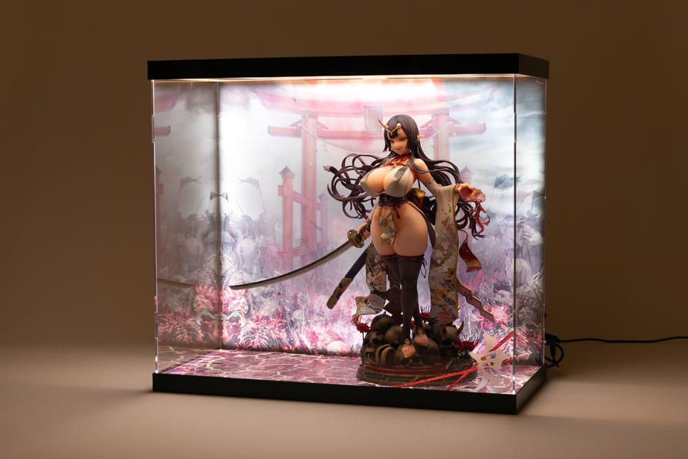 SHINSAI Acrylic Display Case with Lighting Inbina Rasethuhime Saki 39 cm P058682